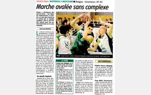 Victoire de la NM3 face à Gouvieux 87-81