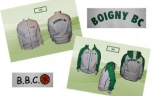 Vente flash de sweat à l'éfigie du BOIGNY BC