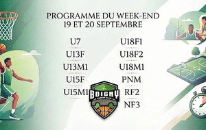 Le programme des 19 et 20 septembre 2026