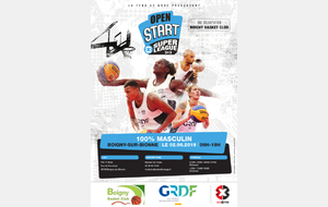 ANNULATION de l'Open Start Super League 3x3 - 100% masculin