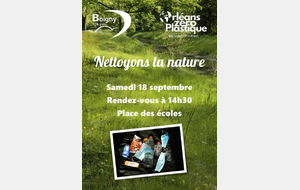 Nettoyons la nature