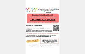 Bourse aux jouets