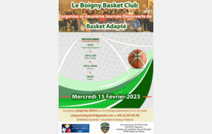 Journée découverte basket adapté