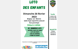 LOTO DES ENFANTS