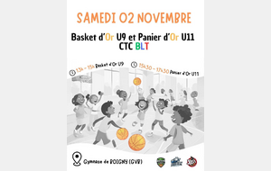 BASKET ET PANIER D'OR