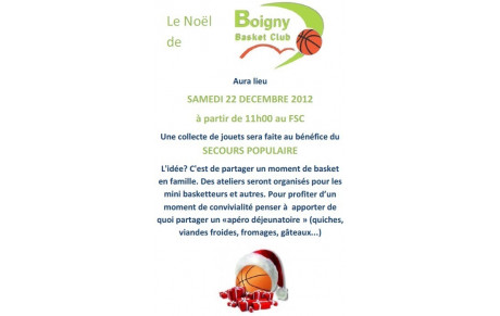 Le Noel du Mini-basket