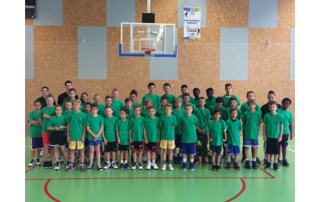 Belle saison pour le camp basket