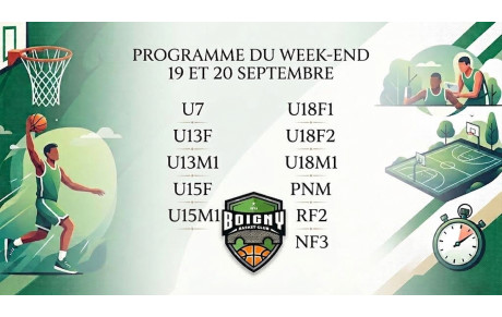 Le programme des 19 et 20 septembre 2026
