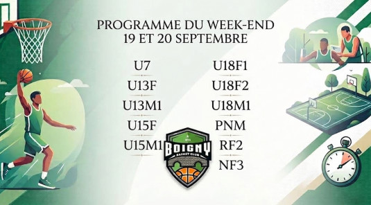 Le programme des 19 et 20 septembre 2026
